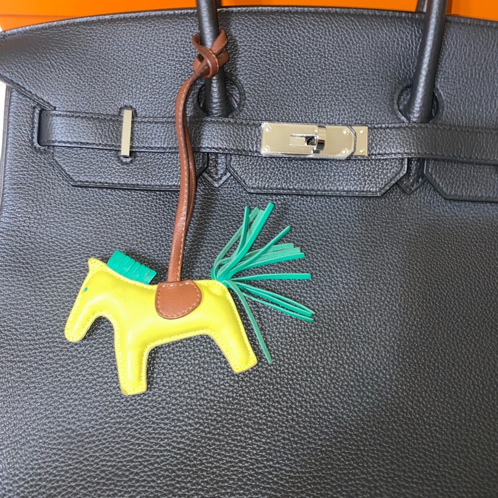 RARE YELLOW HERMÈS
Milo GriGri Rodeo Bag Charm pm - Picture 3 of 16